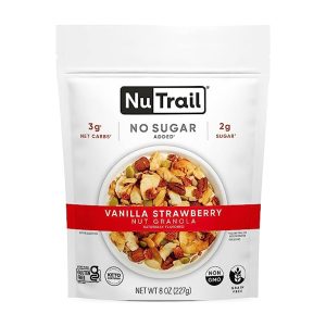 NuTrail Vanilla Strawberry Nut Granola