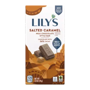 Lily's Salted Caramel Chocolate Style Bar