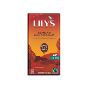 LILY'S Almond Dark Chocolate Bar