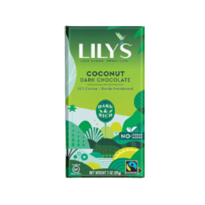 LILY'S Coconut Dark Chocolate Bar