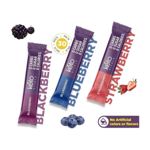 Keto Vitals Berry Antioxidant Electrolyte Powder Packets